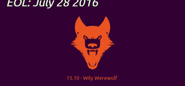 Ubuntu 15.10 : EOL στις 28 Ιουλίου
